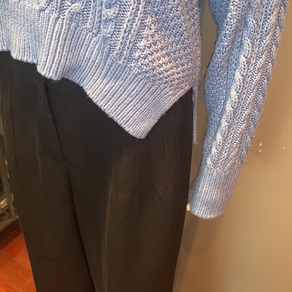 🖤 Akris Black Pleated Wide Leg Pants 🖤 - Picture 5 of 15